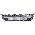 Front Bumper Grille For Mercedes Benz Cla45 Amg 2014 2016 Center Lower Textured Black Plastic Fits With Package Mb1036139 