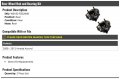 Rear Wheel Hub And Bearing 2 Piece Set Compatible With 2008-2012 Honda Accord