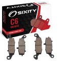 Sixity C6 Front Ceramic Brake Pads For Suzuki Sv650a Abs Ak7 Ak8 Ak9 2007-2008 Complete Set 