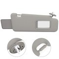 Sun Visor Fit For 2008-2013 Toyota Highlander With Sunroof Right Passenger Side Gray