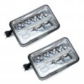 Leabon Rectangle Led Headlights 45w Headlamp Hi Low Sealed Beam For Jeep 12v Work Lamp 