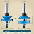 Rockler Round-edge Matched Stile And Rail Bit Set