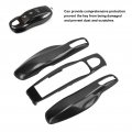 Fydun Car Key Fob Cover Shell Protector Assembly 3 Parts For Panamera Cayenne Macan Boxster Cayman 911 718 Ash