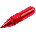 M12x1 5 Lug Nuts Spiked Red Wheel Spikes For 3 4 Socket Key Drive Close End 60mmtall 20x Thread Fits Acura