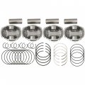 Secosautoparts Pistons W Rings Compatible With Toyota Camry Scion Tc Lexus 2 4 2azfe 2007 2008 2009 2010 2011 2012 2013