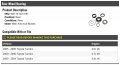 Rear Wheel Bearing Compatible With 2000-2006 Toyota Tundra Anti-lock Brakes