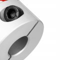 Uxcell 15mm To Shaft Plum Shaped Coupling Coupler 40mm Diameter 55mm Length