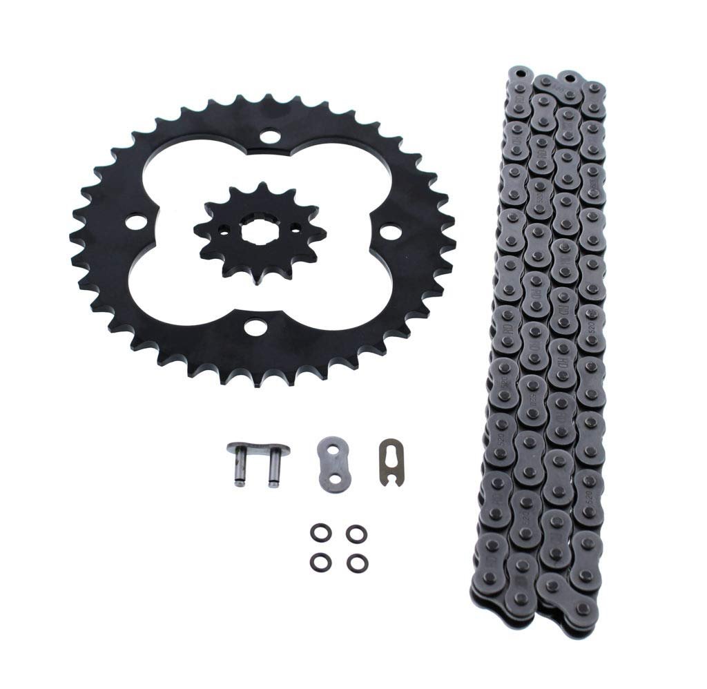 Fits Honda Trx300ex Trx 300ex O Ring Chain Sprocket Black 12 38 88o