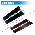X Autohaux 1 Pair Windshield B Pillar Trim Panel No Bb5z-7820555-bb Bb5z-7820554-ab Door Outside Cover For Ford Explorer