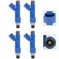 Aintier 12 Hole 4 Pcs Gasoline Fuel Injectors Set Fj806 Fit For 2006 2007 2008 2009 2010 2011 2012 2013 2014 Toyota Yaris