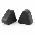 Qiilu Rubber Rear Tail Gate Latch Bumper Stoppers 16633065 Tailgate Bumpers Fit For Silverado Rh Or Lh