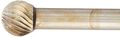 Hssg-d1009m High Speed Steel Rotary Burrs Spherical 3 8 In Medium Toothing For Deburring Soft Bronze And Brass Silver Compact 