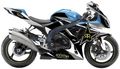 Factory Effex 16-15420-os Rockstar Series Outline Star Complete Street Bike Graphic Kit For Suzuki Gsx-r1000 
