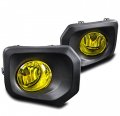 Bumper Driving Yellow Fog Lights Lamps W Bezels Switch For 2016-2022 Toyota Tacoma 