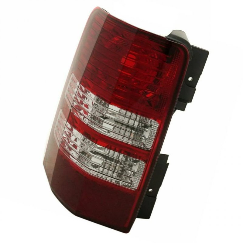 Tail Light Assembly Driver Side For Jeep Liberty 2008 2009 2010 2011 2012 Fits Ch2800180 And 55157347ac Dot Certified Red Clear