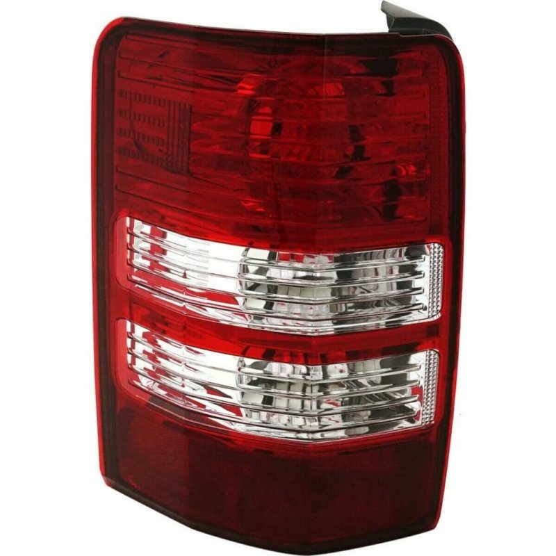 Tail Light Assembly Driver Side For Jeep Liberty 2008 2009 2010 2011 2012 Fits Ch2800180 And 55157347ac Dot Certified Red Clear
