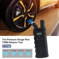 Hsokew Tpms Relearn Tool Digital Tire Pressure Gauge 150 Psi For Most 315 433 Mhz-equipped Gm Cars Chev-rolet Bui-ck G-mc Op-el
