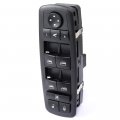 Ocpty Front Left Power Window Switch Fits 2009-2010 For Journey Driver Side Dual Auto Down 2007-2011 Nitro Control Lift Oe