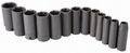 Pittsburgh 13 Piece 1 2 Drive Sae Deep Wall Impact Socket Set 