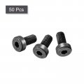 Uxcell M4x8mm Hex Socket Thin Head Cap Screw Bolts 12 9 Grade Carbon Steel 50pcs