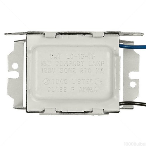 Lc-13-tp Fluorescent Ballast 1 Lamp 13 Watt Cfl 120 Volt Preheat Start 0 9 Factor