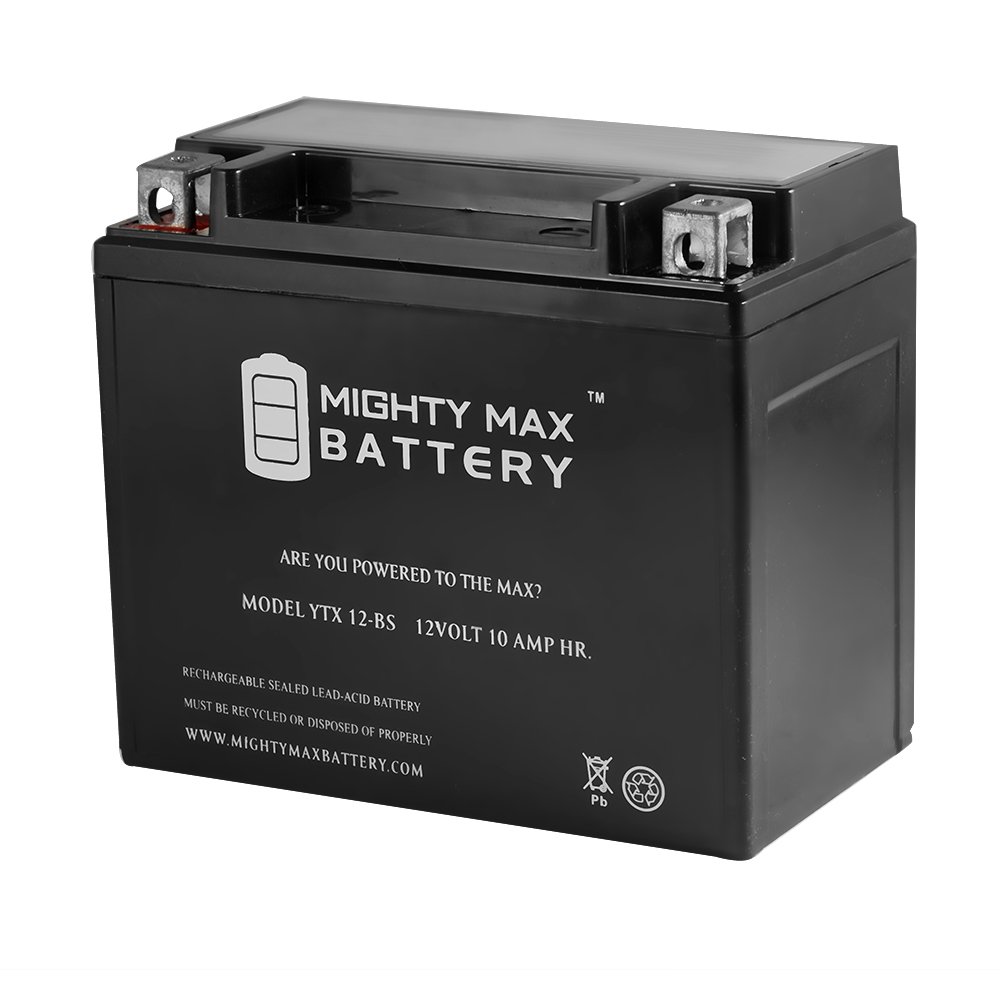Mighty Max Battery Ytx12-bs 12v 10ah For Piaggio Gilera Runner 200 10-12 Brand Product