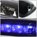 Compatible With Silverado Sierra Gmt800 Smoked Housing Blue Led Cab Roof Running Light Dual Row Red 3rd Brake