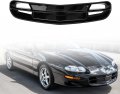 Front Bumper Grille For 1998-2002 Chevy Camaro Z28 Ss Black Grill Slp Style Abs Plastic Replacement Part Lfmot004500 