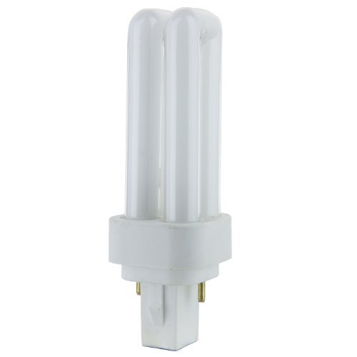 Pld9 Sp35k 9 Watt Compact Fluorescent Plug In 2 Pin Light Bulb 3500k Neutral White 525 Lumens G23 Base 1 Pack