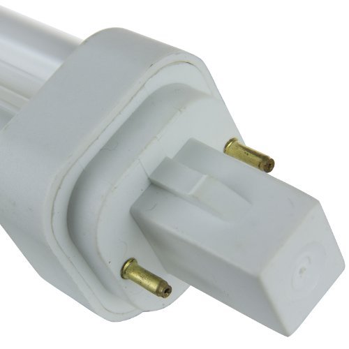 Pld9 Sp35k 9 Watt Compact Fluorescent Plug In 2 Pin Light Bulb 3500k Neutral White 525 Lumens G23 Base 1 Pack