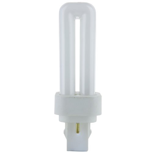 Pld9 Sp35k 9 Watt Compact Fluorescent Plug In 2 Pin Light Bulb 3500k Neutral White 525 Lumens G23 Base 1 Pack
