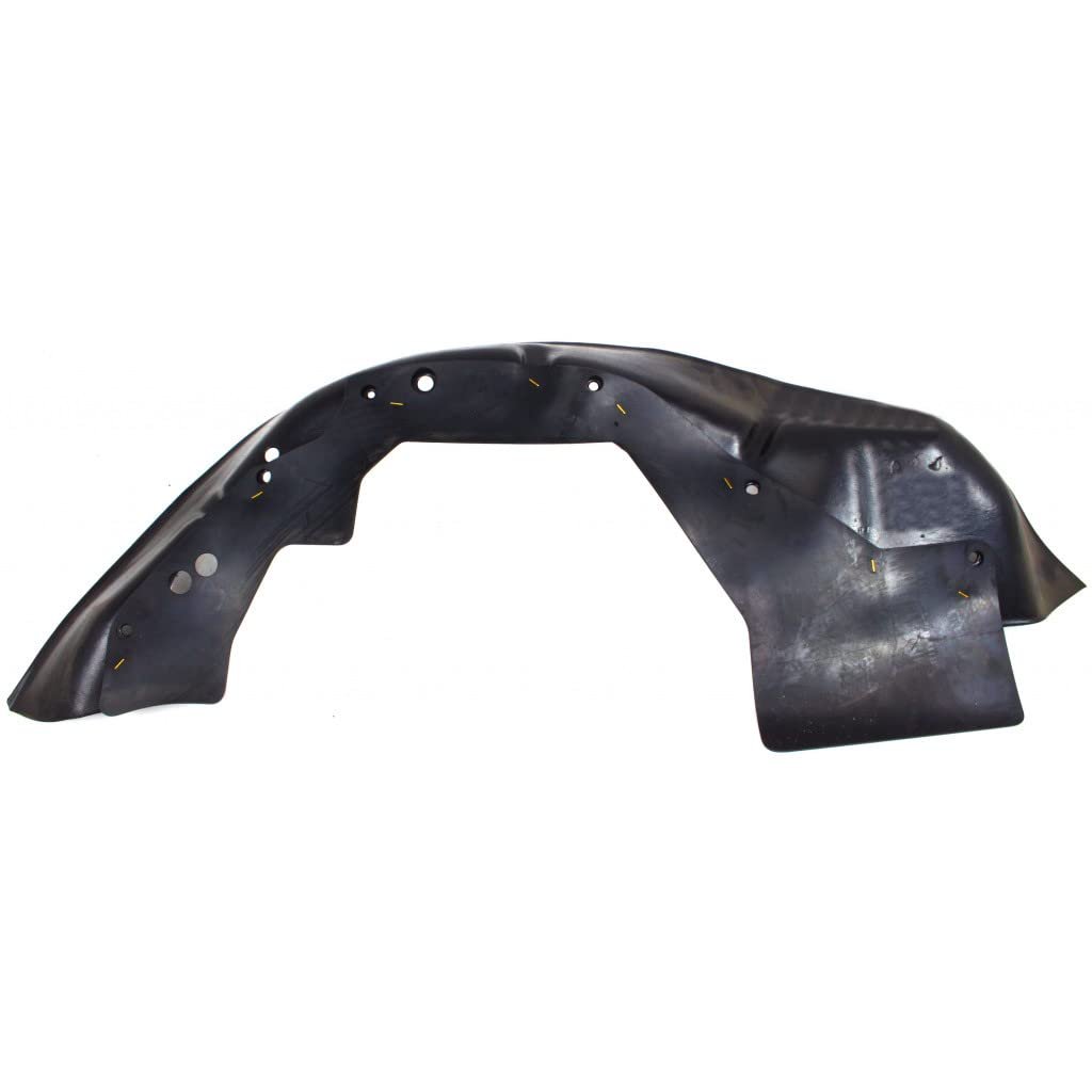 Chevy Colorado Fender Liner Front Driver Side Inner Section Rwd 2004 2005 2006 2007 2008 Replacement For 15799570 Gm1248164 Abs