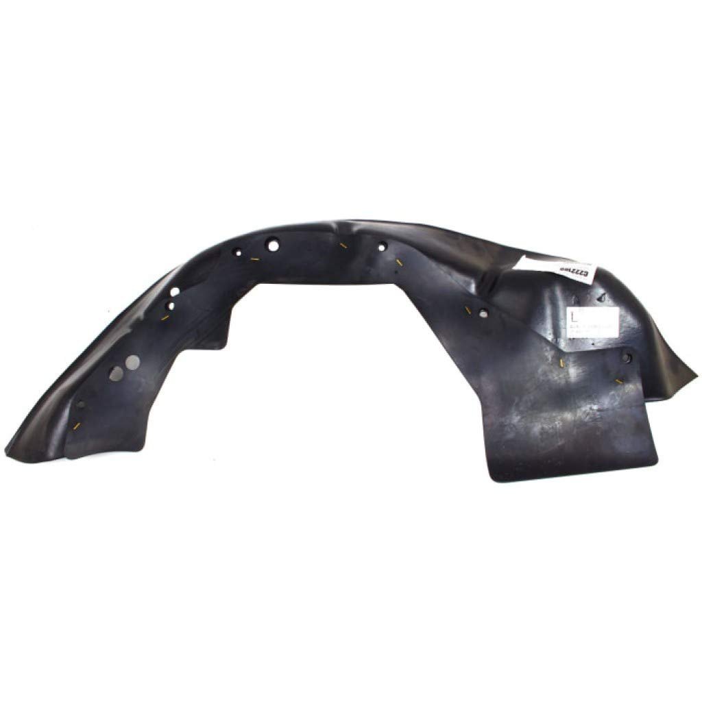 Chevy Colorado Fender Liner Front Driver Side Inner Section Rwd 2004 2005 2006 2007 2008 Replacement For 15799570 Gm1248164 Abs