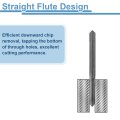 Straight Flute Screw Taps 8-36 Unf 2b Thread Hss6542 Black Nitride Coated Machine Threading Milling Tap Tapping Tools