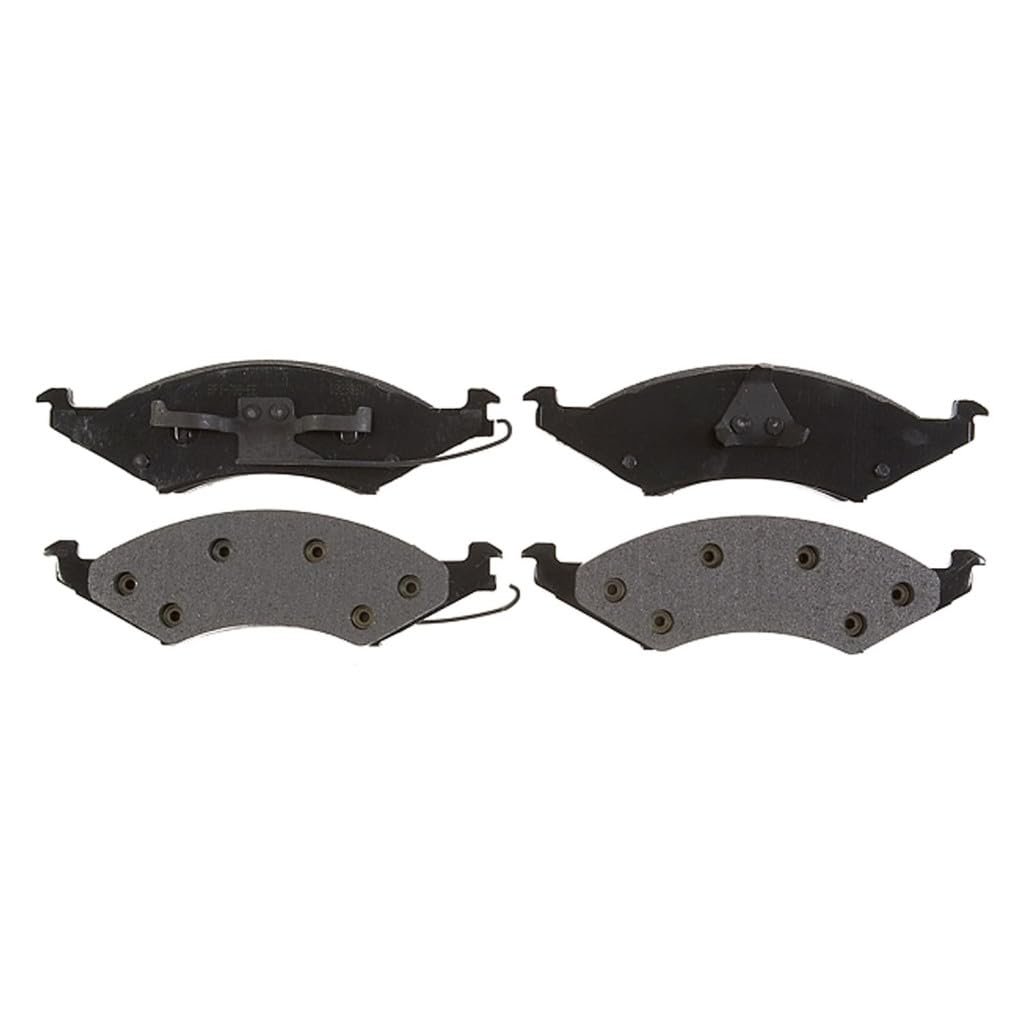 Front Disc Brake Pads For Ford Taurus 1990 1991 1992 Semi Metallic High Dust Rating Riveted Method With Shims