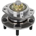 1pc New 512170 Rear Wheel Bearing And Hub Assembly Only Fwd 5-lug For Dodge Caravan 2001-2007 Grand 2001-2005 Chrysler Town