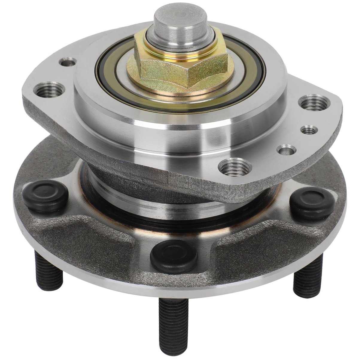 1pc New 512170 Rear Wheel Bearing And Hub Assembly Only Fwd 5-lug For Dodge Caravan 2001-2007 Grand 2001-2005 Chrysler Town