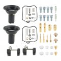 Carburetor Repair Kit Rebuild Float For Yamaha Xvs650 V Star 1998 To 2015 2 Set Package