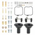 Carburetor Repair Kit Rebuild Float For Yamaha Xvs650 V Star 1998 To 2015 2 Set Package