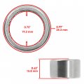 Caltric Needle Bearing Compatible With Polaris Sportsman Touring 550 Eps 2010-2014
