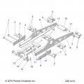 Timbersled Polaris Brace-subframe Cntr Rear Titanium Umcxxxt Only Genuine Oem Part 5142878-705 Qty 1