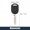X Autohaux Replacement Uncut Transponder Chip Keyped Ignition Fob For Forda F-150 F-250 F-350 F-450 F-550 Edge Escape Explorer