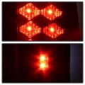 Acanii For 1988-1998 Chevy Silverado Gmc Sierra Suburban Tahoe Black Smoked Led Tail Lights Lamps Pair Set Left Right