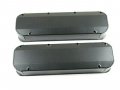 Bbf For Ford 429 460 Fabricated Alum Valve Cover Long Bolt Black Powderco E41362bc 