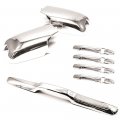 Sizver Super Chrome Combo Lower Trunk Tailgate Mirror Handle Covers For 2009-2015 Honda Pilot 