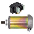 Niche Starter Motor Solenoid Kit For 2009-2017 Suzuki Tu250x 31100-38300-h17 31800-06g10 Motorcycle 