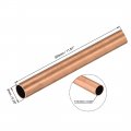 Uxcell Copper Round Tube 9mm Od 0 5mm Wall Thickness 300mm Long Straight Pipe Tubing