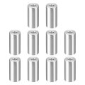 10pcs Aluminum Spacer 3 4 Od X 5 16 Id 1-3 8 Length Screw Standoff Bushing Plain Finish Unthreaded Round Metal For Screws Bolts 