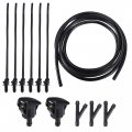 Uxcell 1 Set Windshield Washer Water Nozzle Spray No 85381aa010 For Toyota Camry 1997-2001