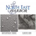 North East Harbor Superior Pickup Truck Cover Waterproof All Weather Breathable Outdoor Indoor Gray Fits Trucks With Extended
